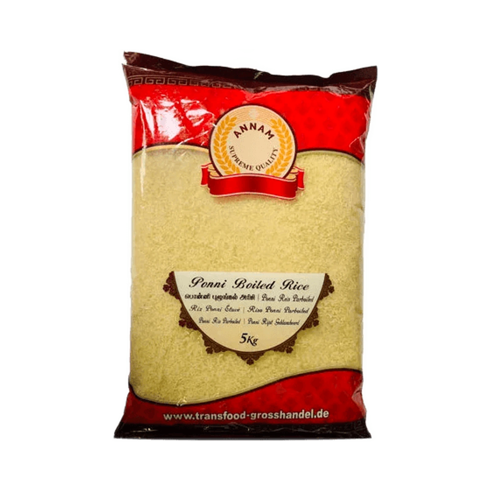 Annam Ponni Boiled Rice 5Kg