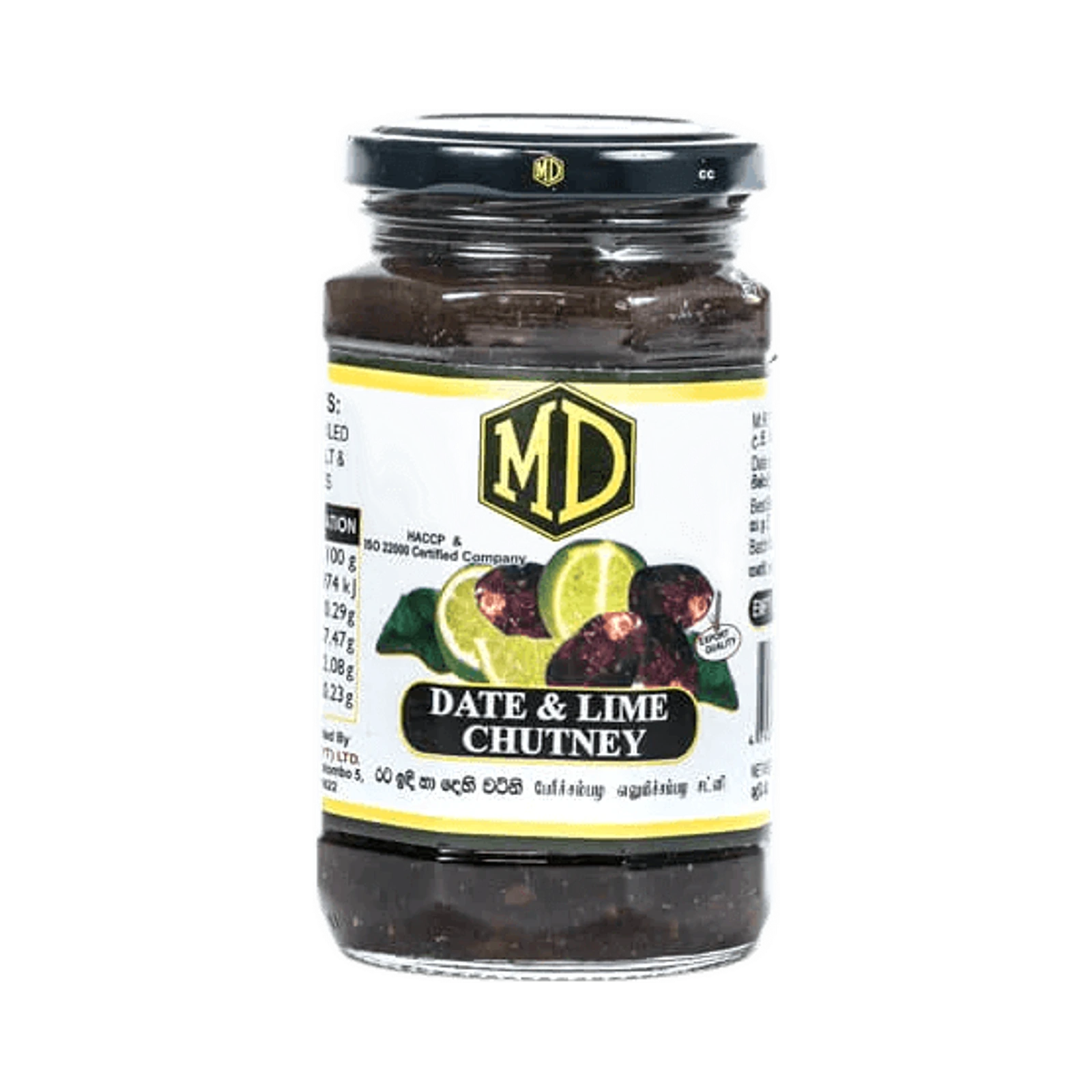 MD Date & Lime Chutney 460g