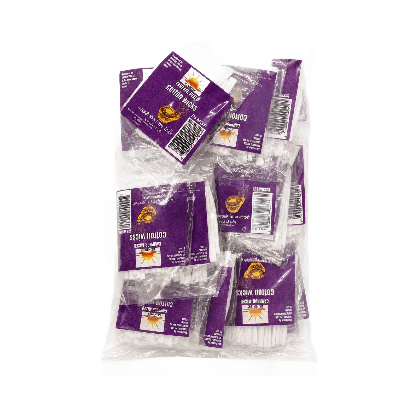 SUNRISE Cotton Wicks (24PC X 10)